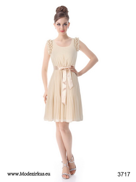 abendkleid-creme-kurz-40-20 Abendkleid creme kurz