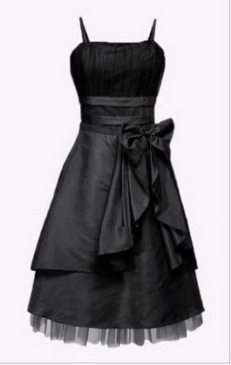 abendkleid-schwarz-knielang-62-12 Abendkleid schwarz knielang