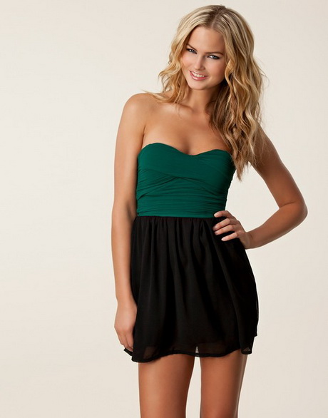 bandeau-kleid-grn-02-17 Bandeau kleid grün