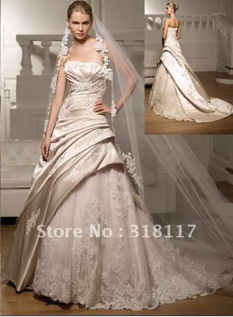 brautkleid-champagner-95-16 Brautkleid champagner