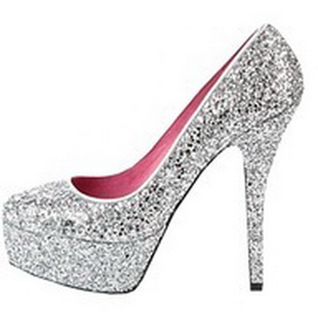 glitzer-pumps-silber-23-13 Glitzer pumps silber