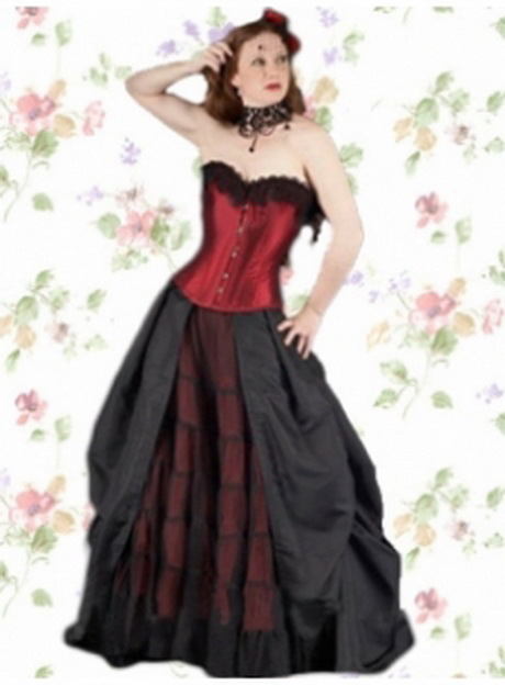 gothic-kleid-rot-57-12 Gothic kleid rot