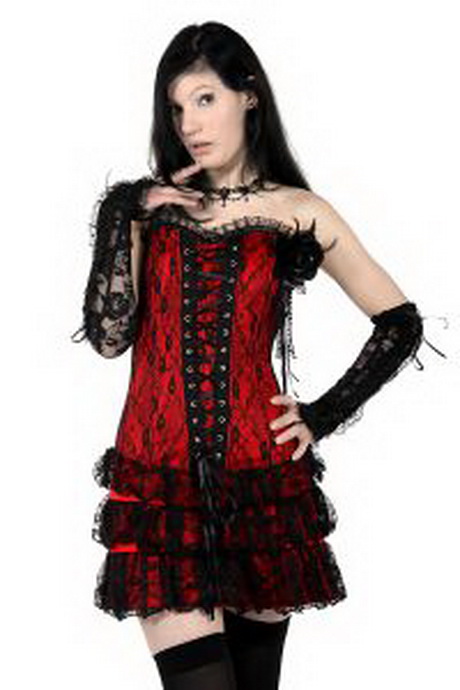 gothic-kleid-rot-57-3 Gothic kleid rot