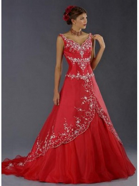 hochzeitskleid-in-rot-94-11 Hochzeitskleid in rot