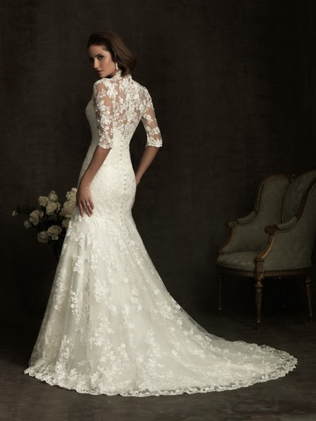 hochzeitskleid-mit-spitzenrmeln-97 Hochzeitskleid mit spitzenärmeln