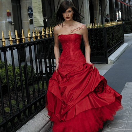 hochzeitskleider-mit-rot-25-11 Hochzeitskleider mit rot