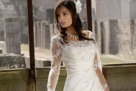 hochzeitskleider-mit-spitzenrmeln-43-7 Hochzeitskleider mit spitzenärmeln