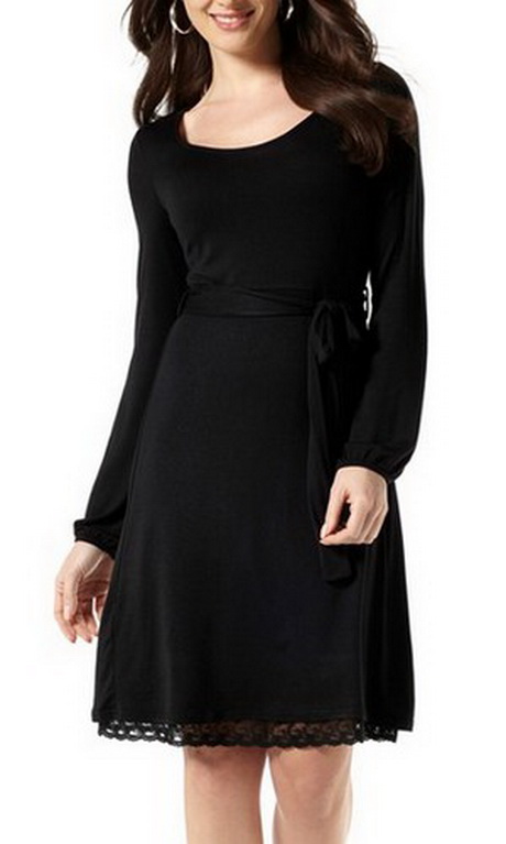 kleid-schwarz-langarm-79-5 Kleid schwarz langarm