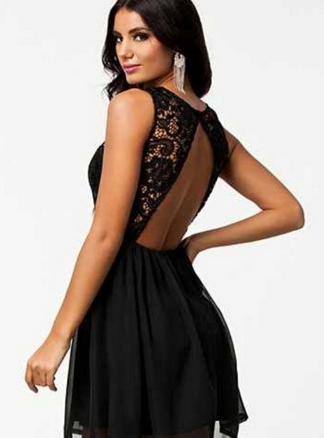 kleid-schwarz-rckenfrei-25 Kleid schwarz rückenfrei