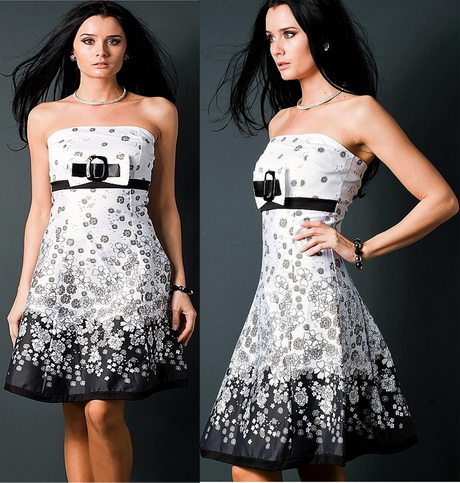 kleid-schwarz-wei-79-5 Kleid schwarz weiß