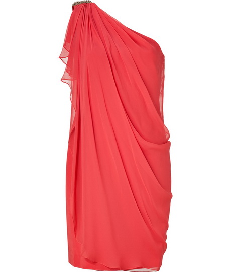 one-shoulder-kleid-chiffon-04-12 One shoulder kleid chiffon