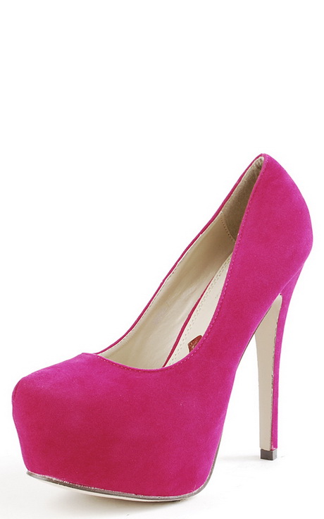 fuchsia pumps size 11