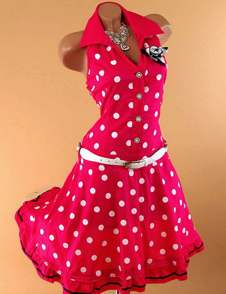 rockabilly-kleid-wei-60-20 Rockabilly kleid weiß