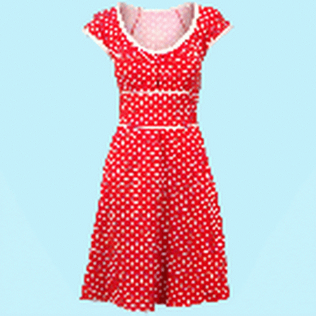 rotes-kleid-mit-weissen-punkten-98-3 Rotes kleid mit weissen punkten