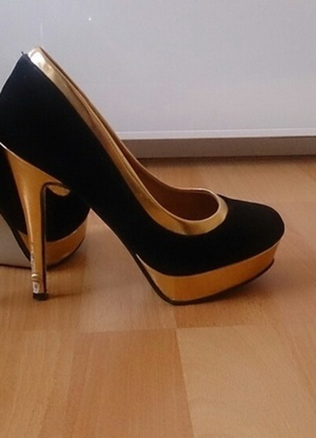 schwarz-goldene-high-heels-10-6 Schwarz goldene high heels