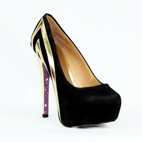 schwarz-goldene-high-heels-10-7 Schwarz goldene high heels
