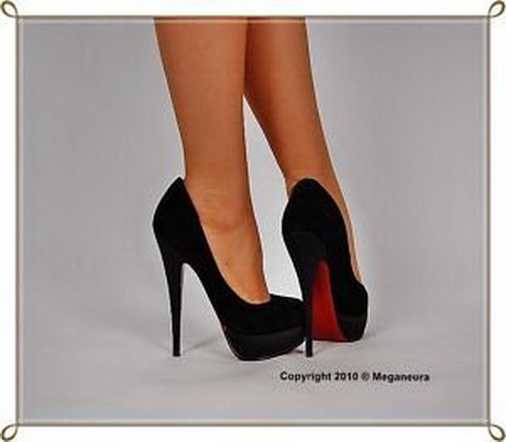 schwarze-high-heels-rote-sohle-60 Schwarze high heels rote sohle