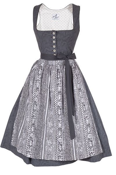 Dirndl in grau