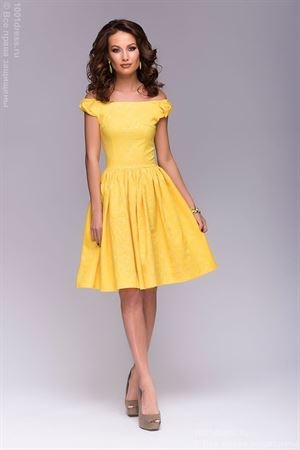 gelbes-kleid-lang-19 Gelbes kleid lang
