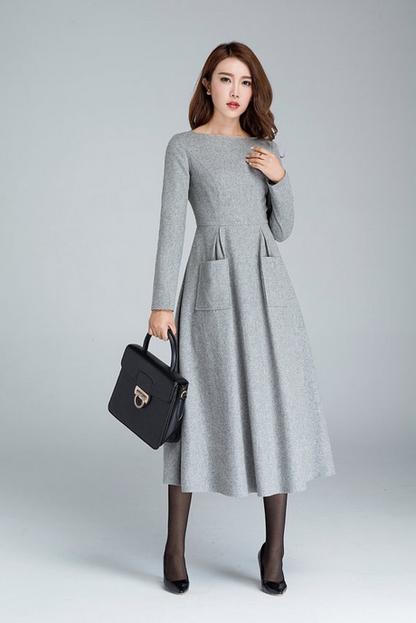 graues kleid graues kleid
