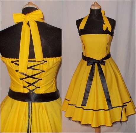 kleid-gelb-schwarz-78_14 Kleid gelb schwarz