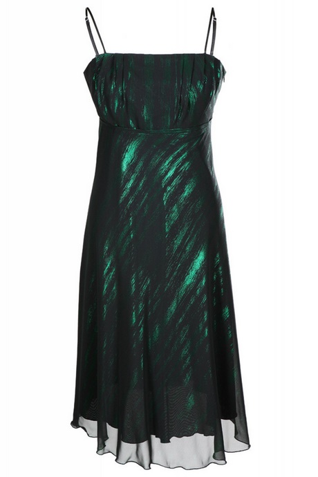 kleid-schwarz-grn-90 Kleid schwarz grün