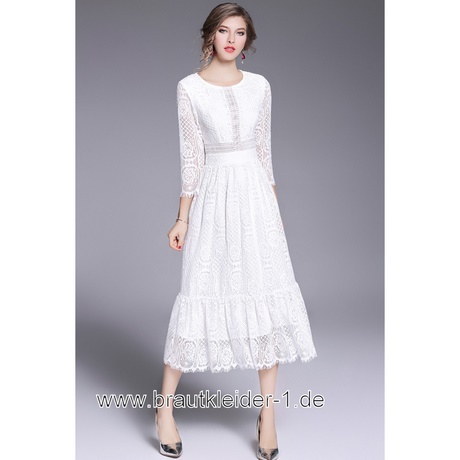 kleid-wei-lange-rmel-09_18 Kleid weiß lange ärmel