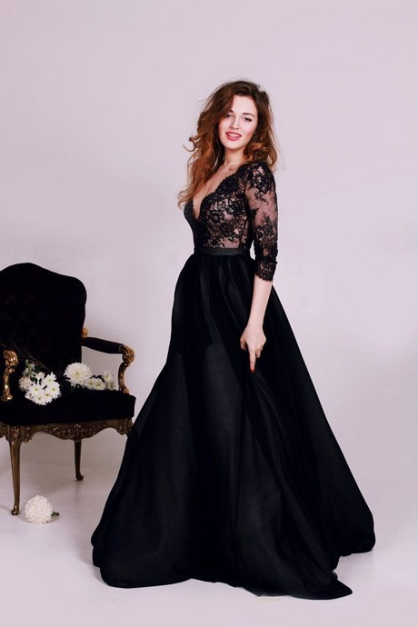 langes-schwarzes-spitzenkleid-92_18 Langes schwarzes spitzenkleid