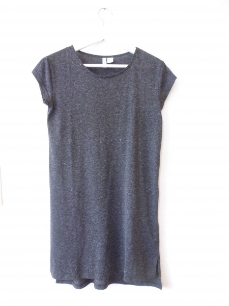 t-shirt-kleid-grau-17 T shirt kleid grau