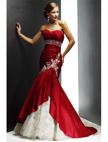 hochzeitskleid-rot-kurz-87_8 Hochzeitskleid rot kurz