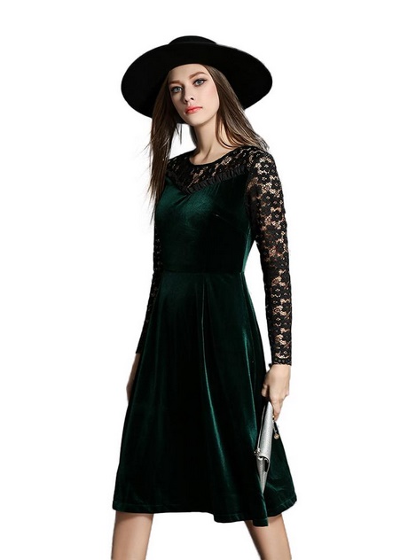 kleid-dunkelgrun-lang-50_10 Kleid dunkelgrün lang