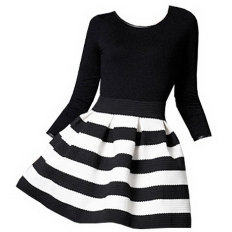 kleider-schwarz-weiss-kurz-80_10 Kleider schwarz weiß kurz