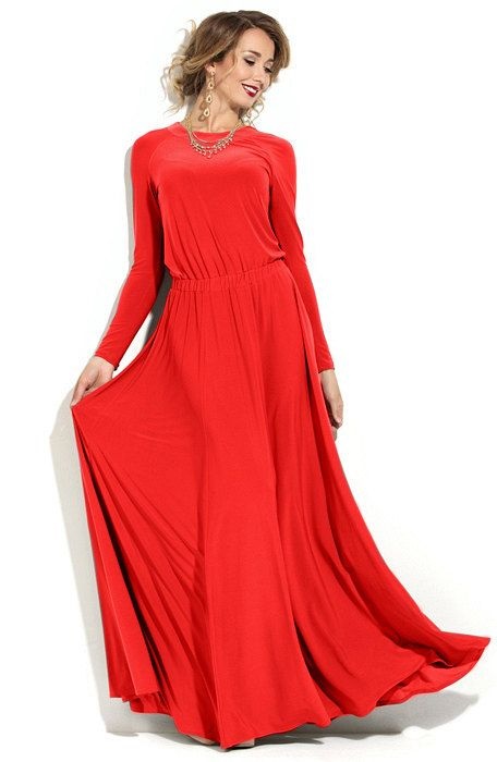 rotes-kleid-mit-langen-armeln-53_13 Rotes kleid mit langen ärmeln