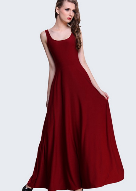 maxikleid-rot-35 Maxikleid rot