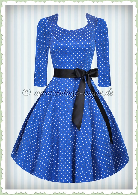 kleid-blau-wei-gepunktet-48_12 Kleid blau weiß gepunktet