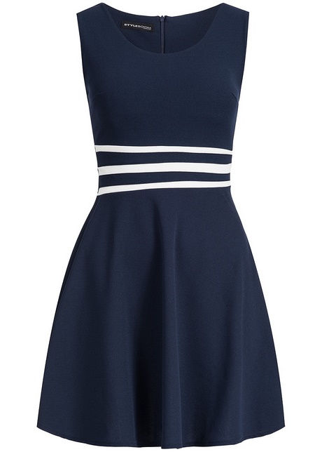 kleid-punkte-blau-60_10 Kleid punkte blau