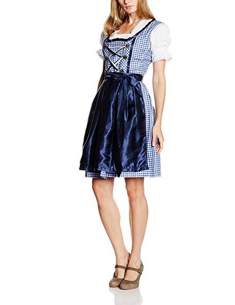 Blaues kurzes dirndl