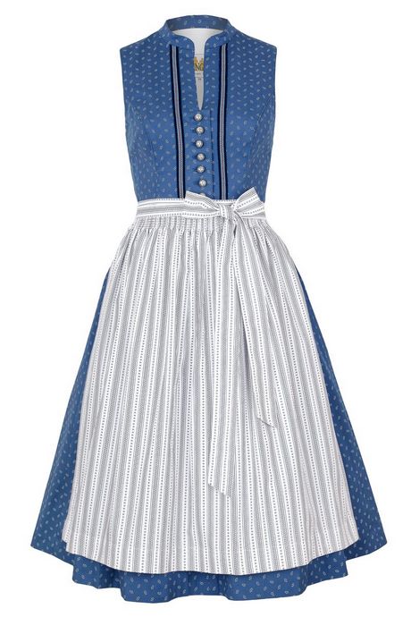 Dirndl blau rot weiß