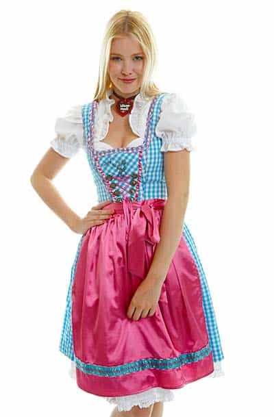 Dirndl bunt