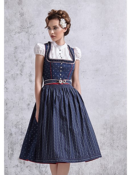 Dirndl dunkelblau günstig