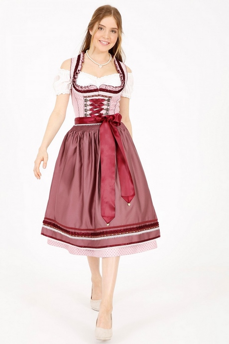 Dirndl pink midi