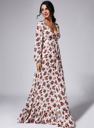 Umstandskleid Lang Ärmellos Mit Taschen - Loses Maxikleid Für Schwangerschaft