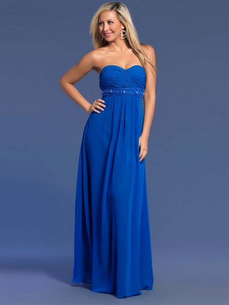 kleid-lang-royalblau-65 Kleid lang royalblau