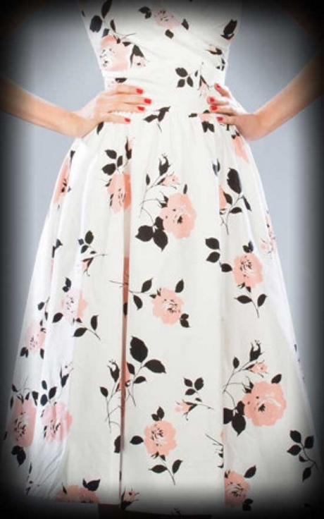 sommerkleid-weiss-blumen-95_14 Sommerkleid weiß blumen