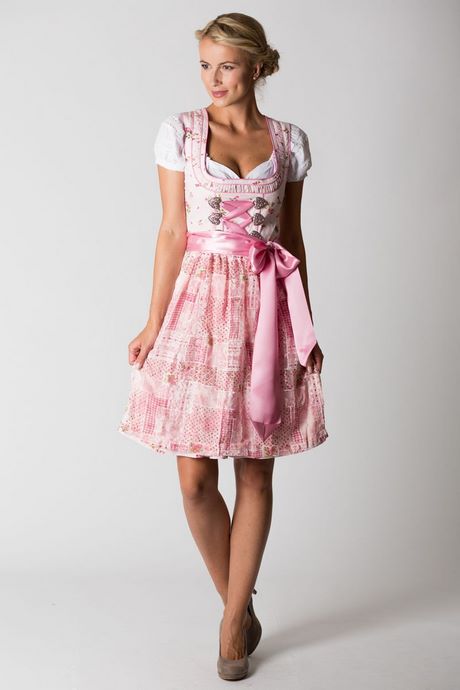 Dirndl mini rosa