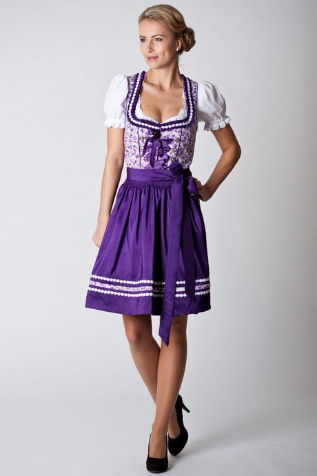 Lila dirndl kurz