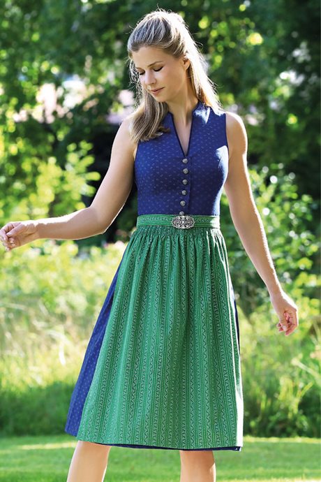 Traditionelle dirndl aus österreich