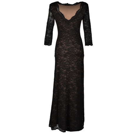 abendkleid-schwarz-lang-66-7 Abendkleid schwarz lang