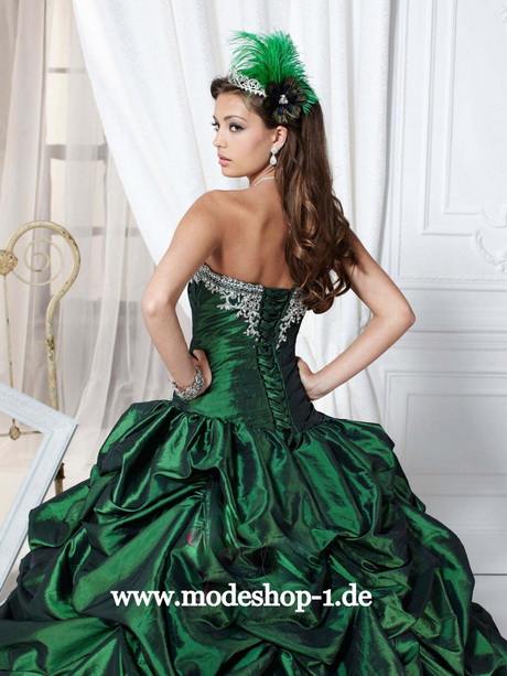 ballkleid-grn-87-18 Ballkleid grün