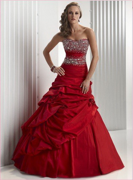 ballkleid-rot-66-13 Ballkleid rot